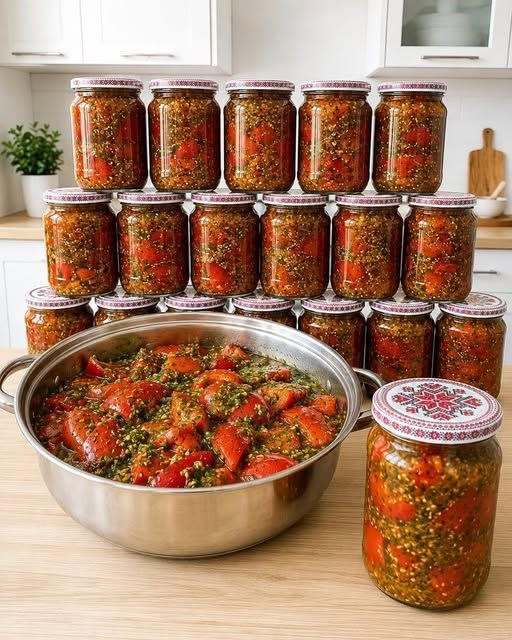 Roșii în stil coreean: pot fi consumate imediat sau pot fi conservate pentru iarnă.