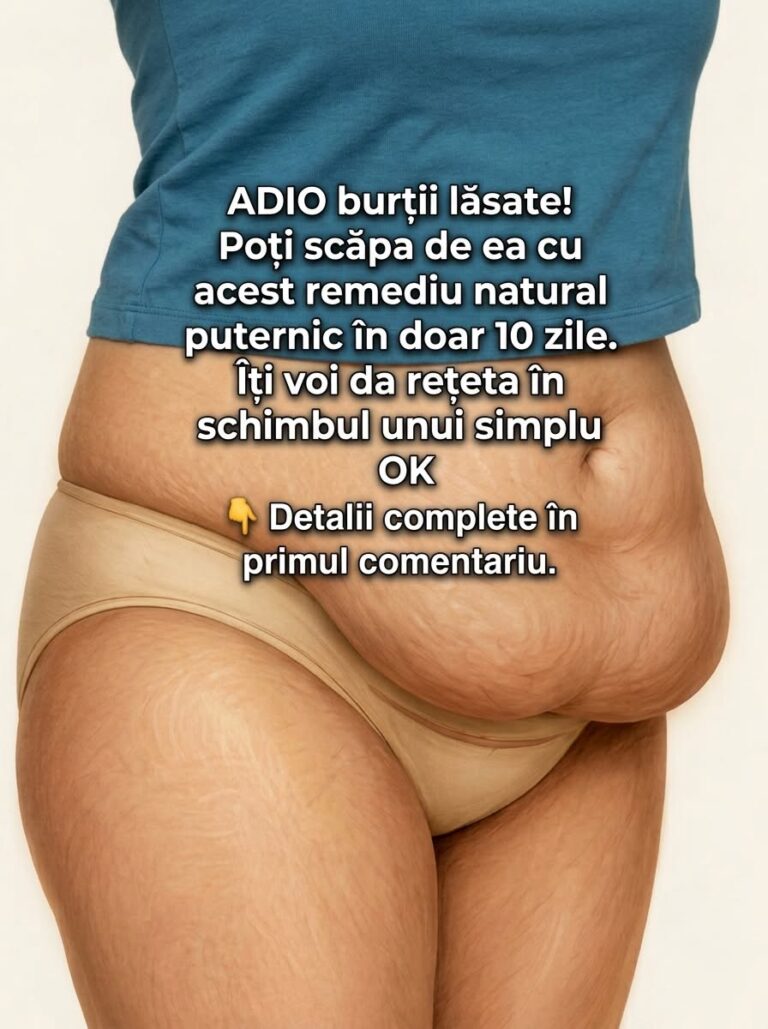 Doar 2 ingrediente ca să scapi de grăsimea abdominală — rețeta e aici