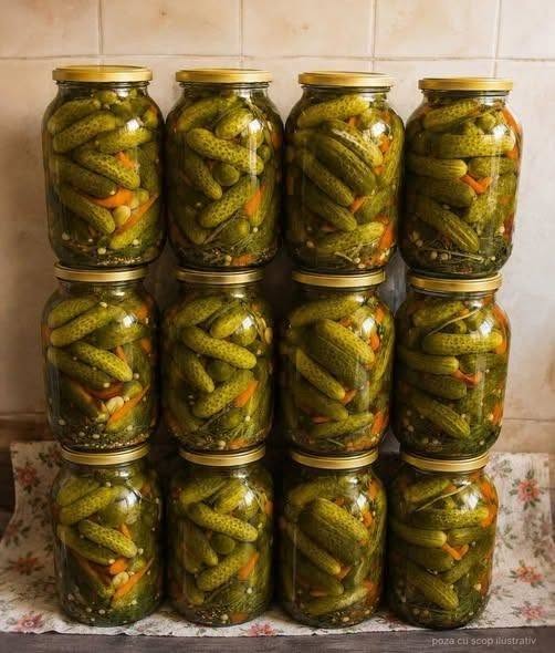 Ingrediente necesare pentru castraveți murați