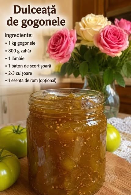 DULCEAȚĂ DE GOGONELE – o rețetă veche