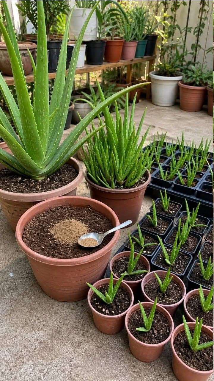 Aloe vera, adăugați o linguriță: se înmulțește instantaneu | Răsad abundent
