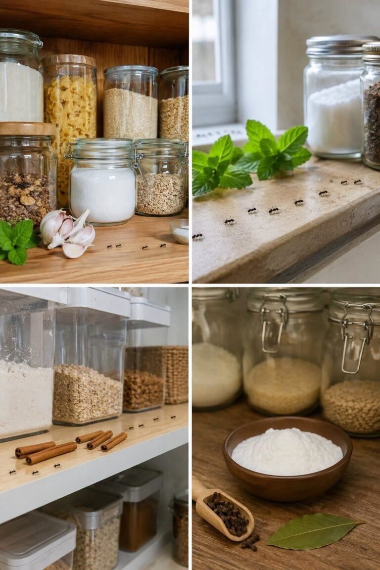 Iată câteva metode simple și naturale de a ține furnicile departe de cămară