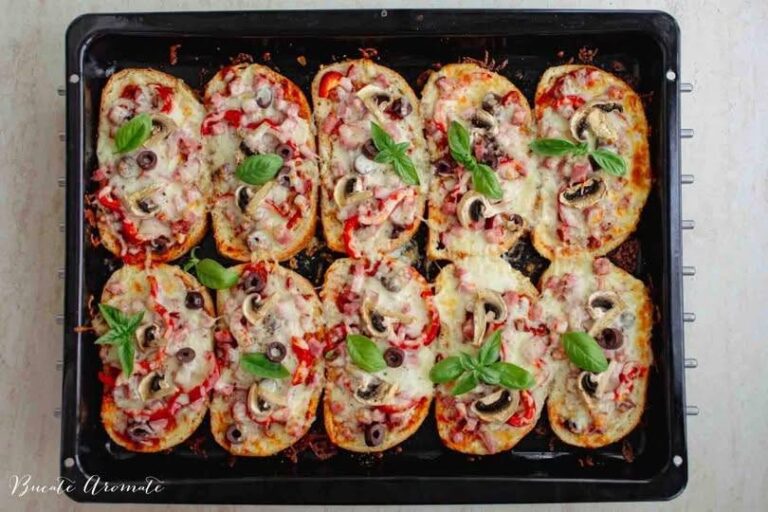 Ce ne trebuie pentru pizza pe felii de pâine