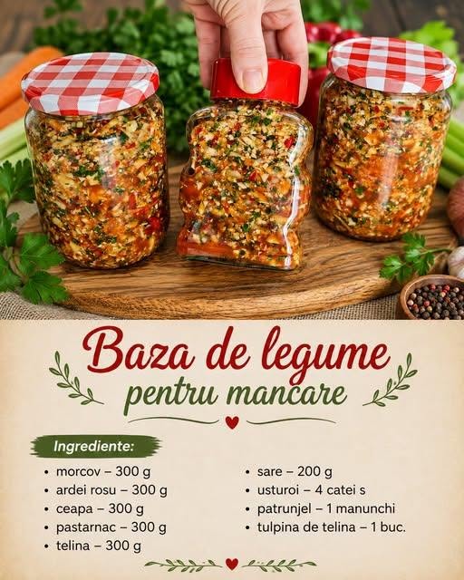 Pregătirea legumelor pentru iarnă este o tradiție care nu doar că ne ajută să