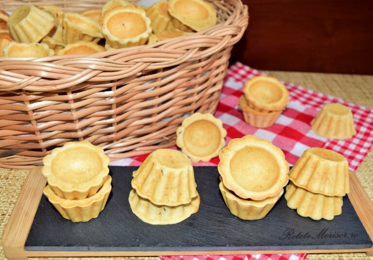 Aluat fraged pentru mini tarte sărate