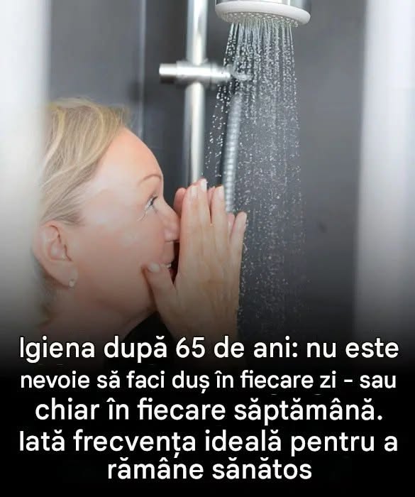 Spălatul după 65 de ani: nu, nu se face în fiecare zi — iată frecvența ideală validată de dermatologi