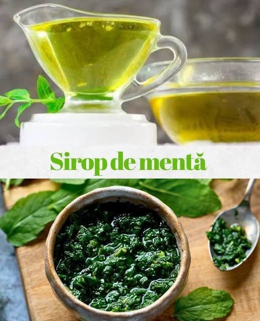 Știați că siropul de mentă 