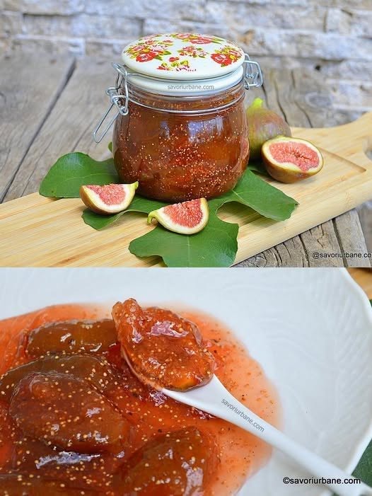 Gem de smochine cu bucăți de fruct și doar cu jumătate cantitatea de zahăr față de dulceață Este superb și are fierbere scurtă (fără gelifiant)  Rețeta noastră este în primul-=c9menta iu.
