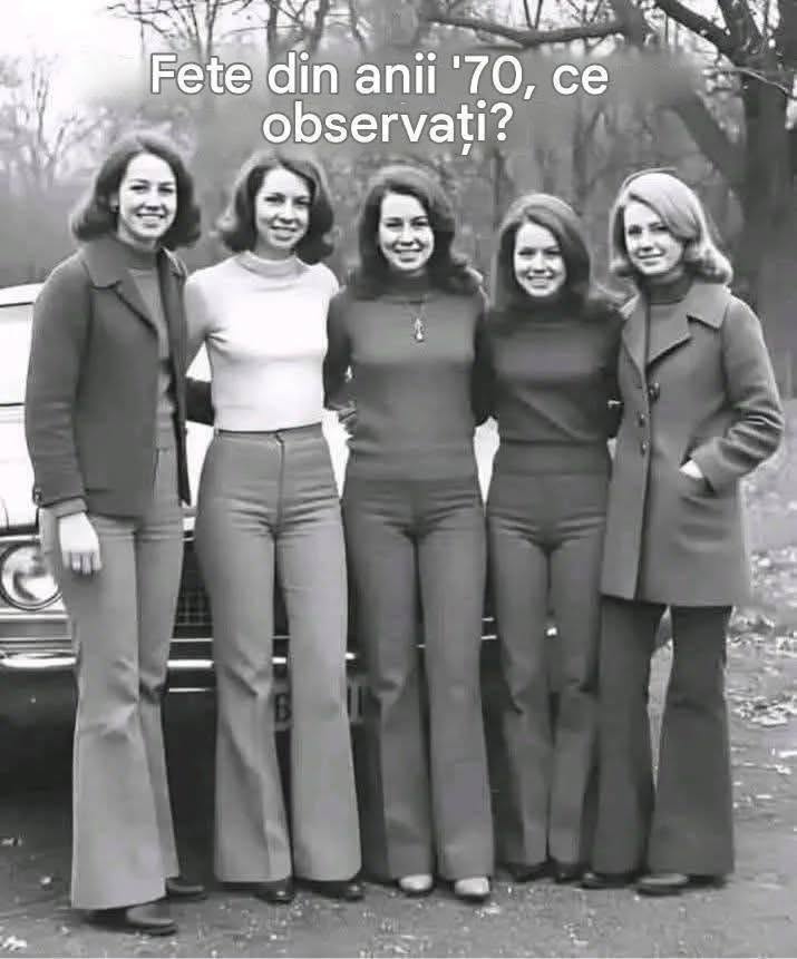 Fetele din anii ’70: ce detaliu îți atrage imediat atenția?