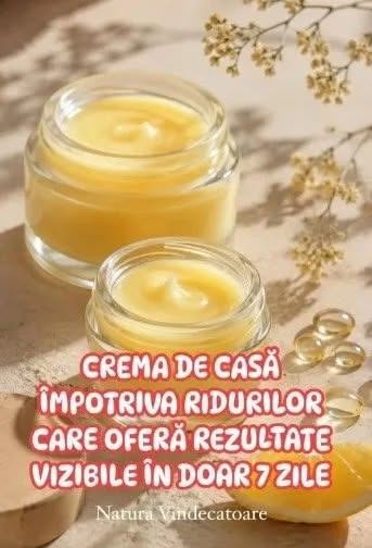 CREMA DE CASĂ ÎMPOTRIVA RIDURILOR CARE OFERĂ REZULTATE VIZIBILE ÎN DOAR 7 ZILE Rețetă pas cu pas 
