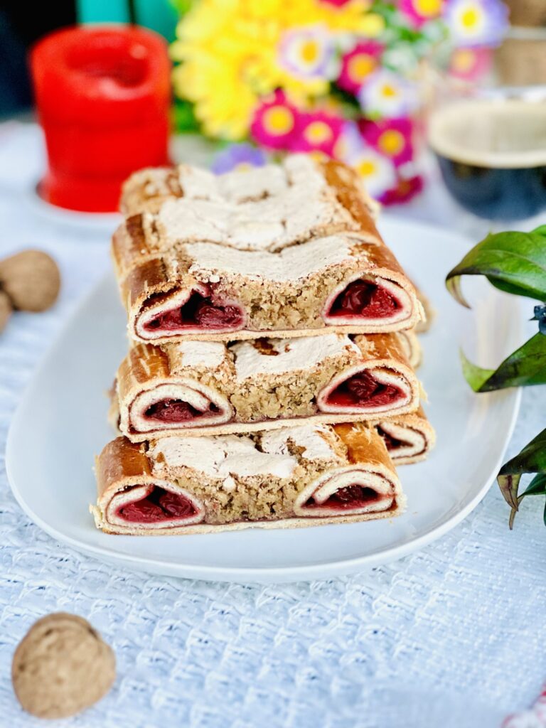 Prăjitură ochi de păun – Prăjitură ochelari