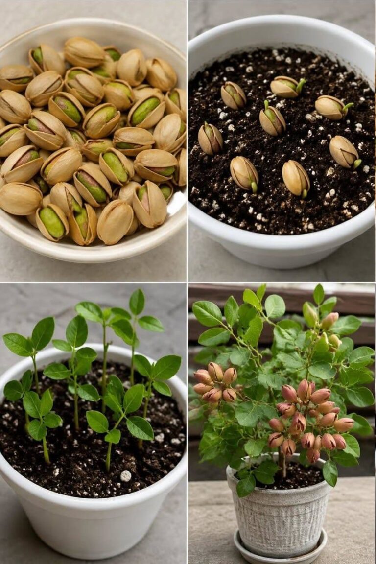 Fistic în ghiveci: dacă îi cultivați în acest fel, îi puteți germina în 2 pași simpli | Acum toată lumea încearcă!