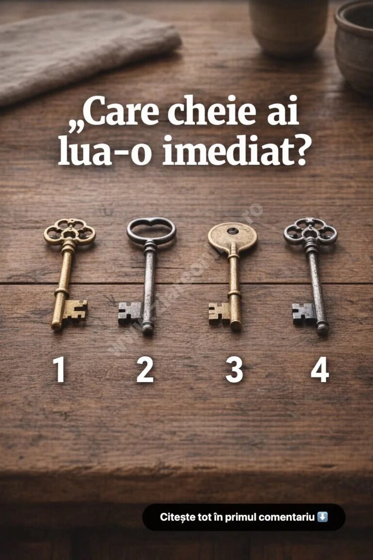 Ce cheie ai alege imediat pentru tine?