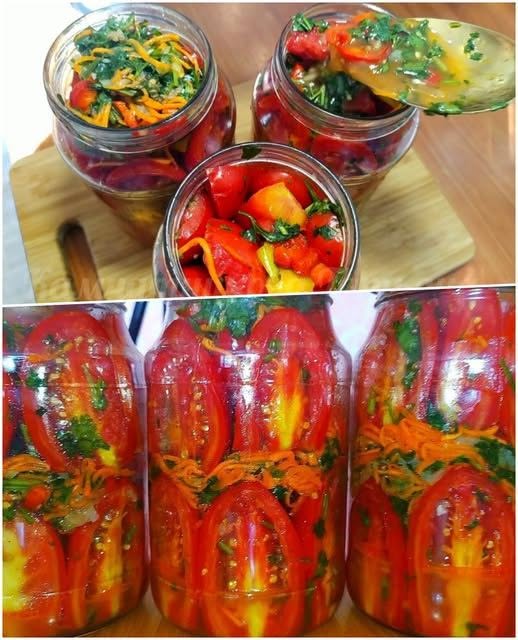Roșii marinate în stil coreean – Rețetă delicioasă pentru iarnă