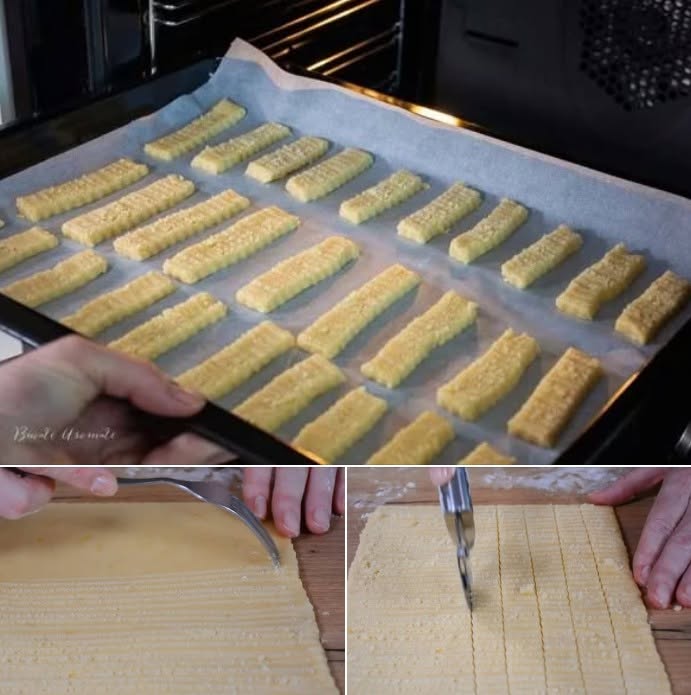 Biscuiți șprițați… fără aparat de șprițat. Da, se poate Și ies exact genul acela de biscuiți fragezi pe care îi țineam minte din copilărie. În linkul din primul comentariu vă arăt metoda simplă și vă spun și câtă untură folosiți dacă vreți să înlocuiți untul Voi în ce tabără sunteți: unt sau untură?