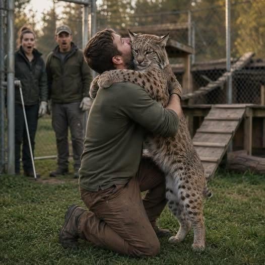 Am crescut o pisicuță Bobcat paralizată până când a avut încredere doar în vocea mea – apoi am părăsit Colorado pentru a servi ca medic în armată și am dispărut din viața ei timp de nouăsprezece luni; când m-am întors în sfârșit, sanctuarul m-a avertizat că ar putea ataca, 