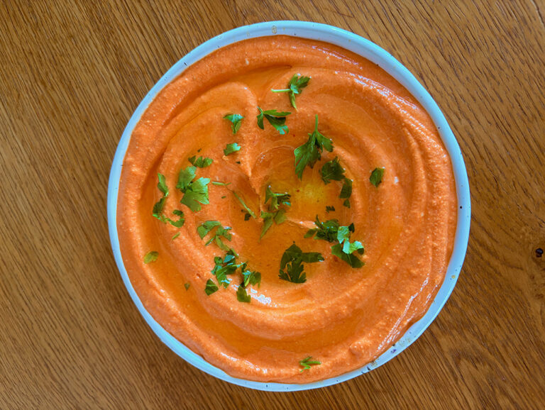 Cum se prepara crema de feta cu ardei copt
