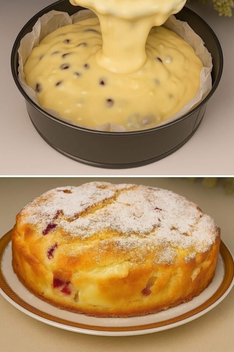 Totul se amestecă și se pune în cuptor. Un desert delicat și gustos în doar 25 de minute.