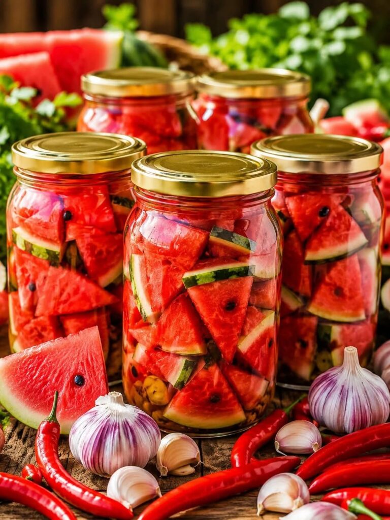 Conservă de pepene verde: o delicatesă perfectă pentru iarnă