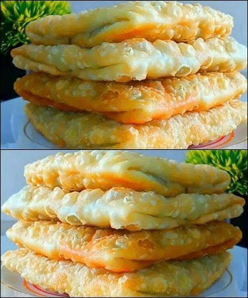 Făină și apă clocotită, nu am timp să le gătesc. Mai bine decât pizza și chebureki: rapid și gustos într-o tigaie