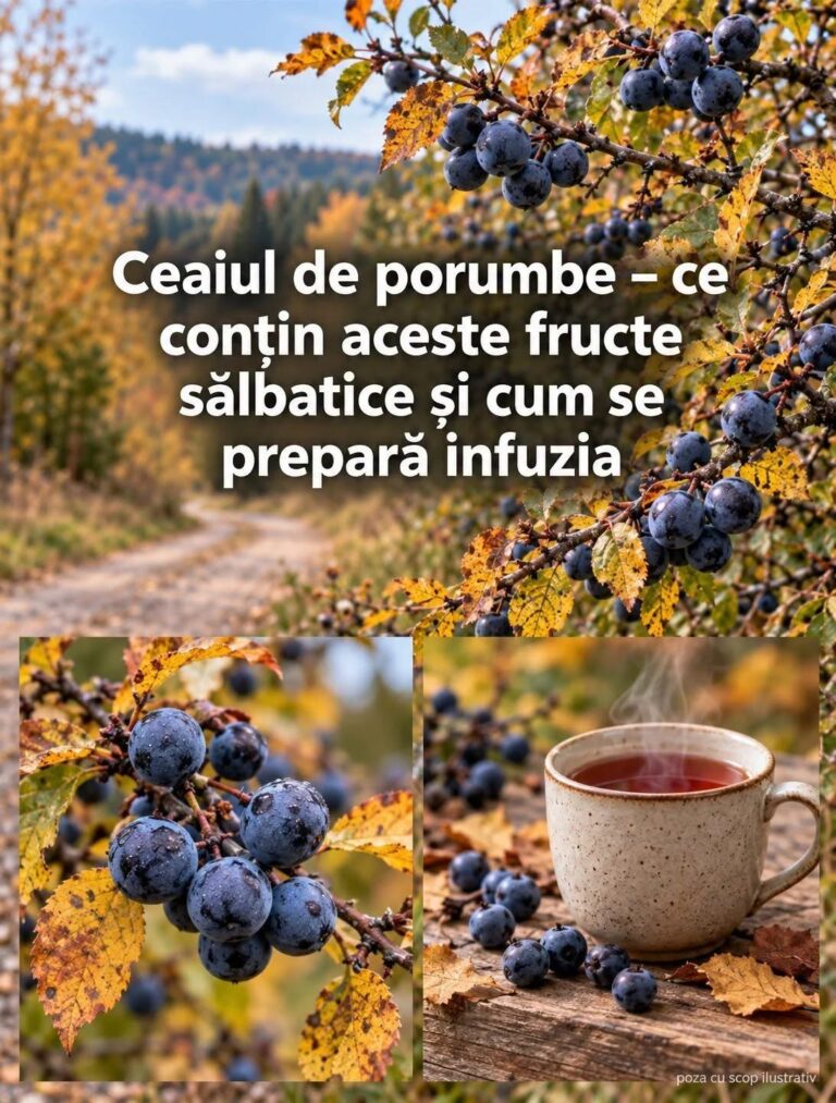 Ceaiul de porumbe: ce conțin fructele și cum se prepară corect 🍵