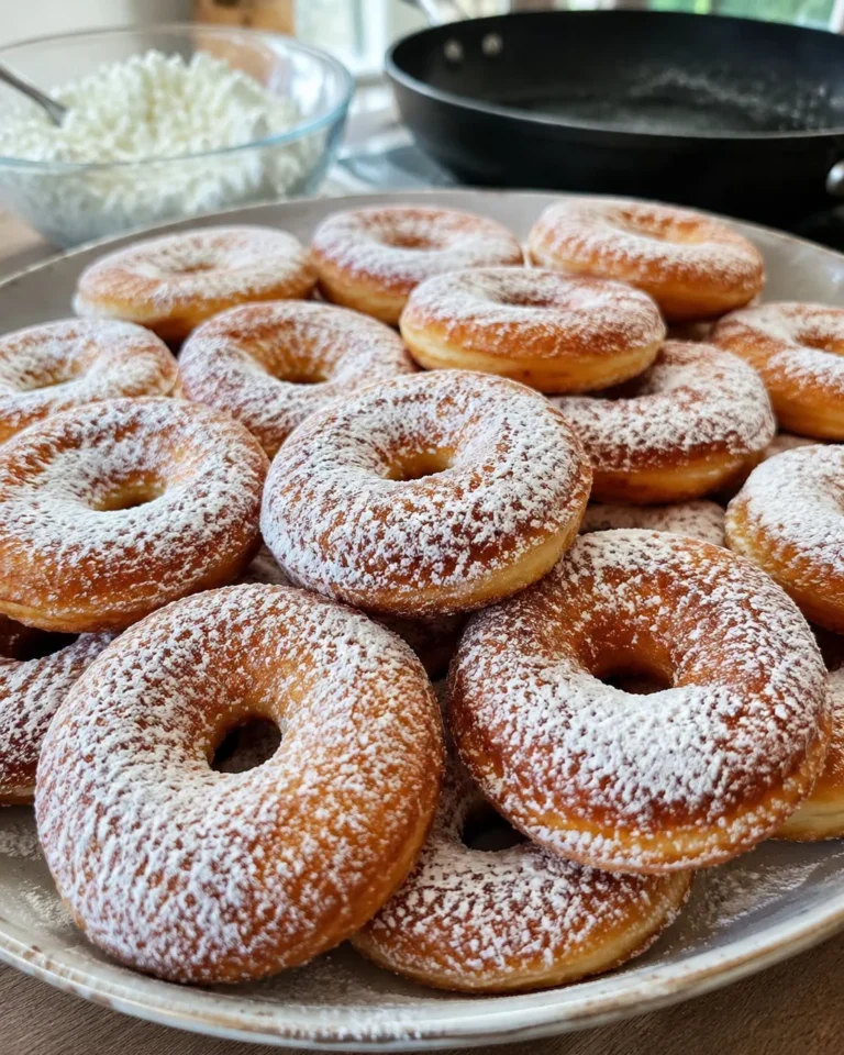 Gogoși pufoase din brânză de vaci 