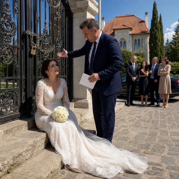 La ora 14:11, în ziua nunții mele, am găsit locația încuiată