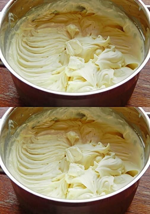Ai 2 ingrediente si mai ai un bol si cea mai buna si fina crema alba din lume!