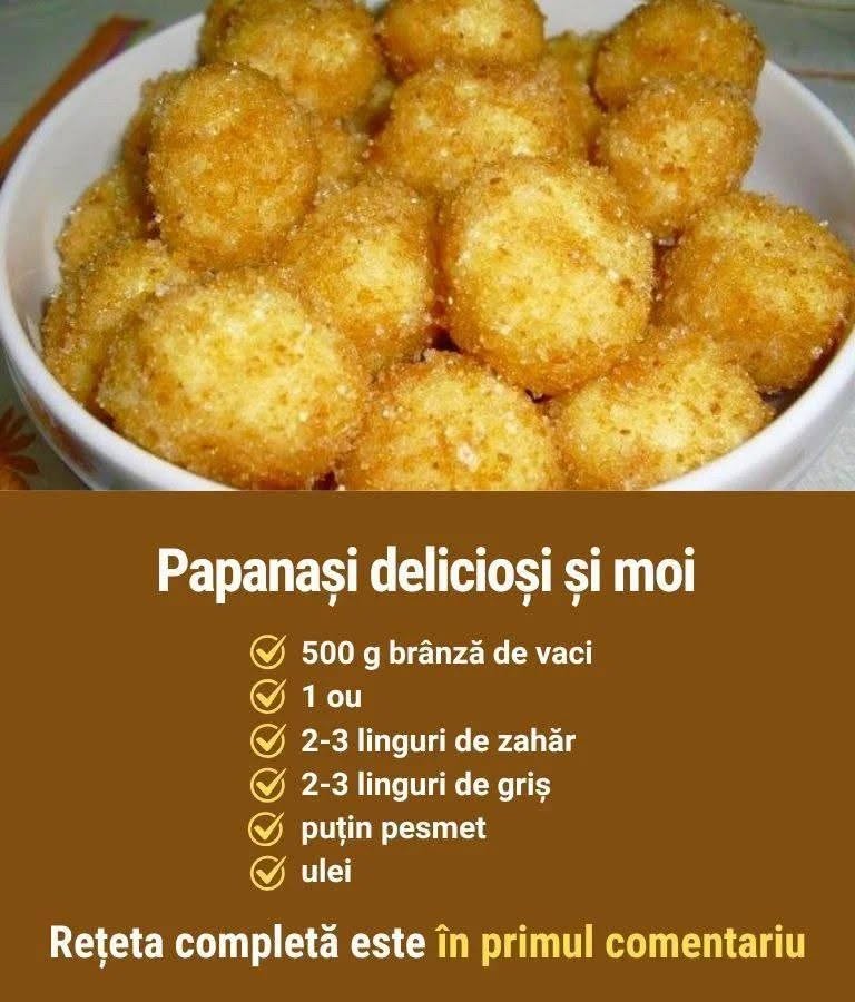 Papanași delicioși și moi Rețeta în comentarii