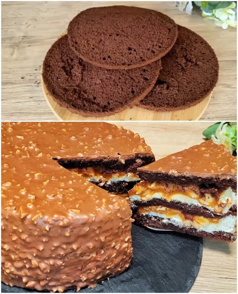  Tort de casă Snickers 