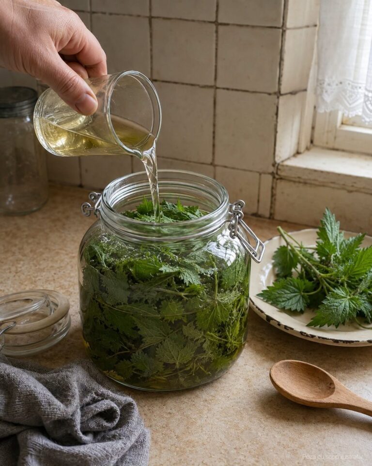 Urzica în alcool este mai puternică decât orice medicament, spunea bunicul meu: