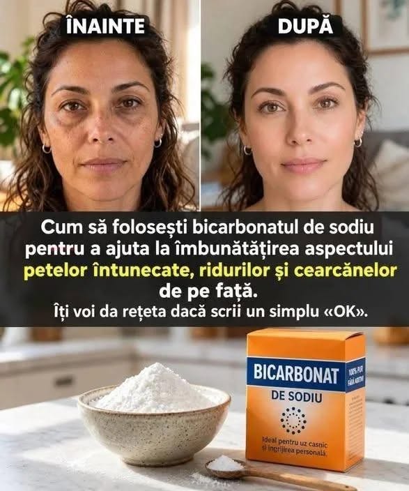Descoperă remediul cu bicarbonat de sodiu care ajută la estomparea petelor întunecate, netezirea ridurilor și reducerea cearcănelor…