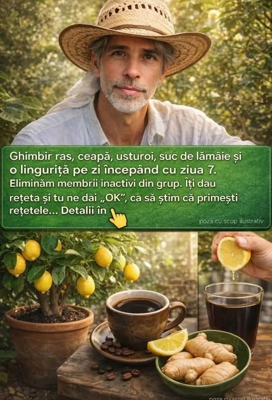 Atenție: Eu îți ofer această rețetă, iar tu ne oferi un „Ok” ca să știm că primești rețetele.