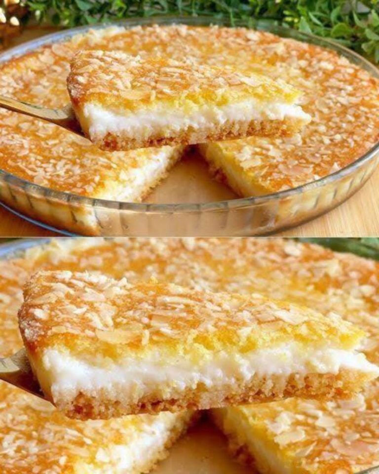 Prăjitură arabă din griș, stratificată cu umplutură cremoasă și însiropată cu sirop aromat de zahăr. Moale, suculentă și absolut minunată!