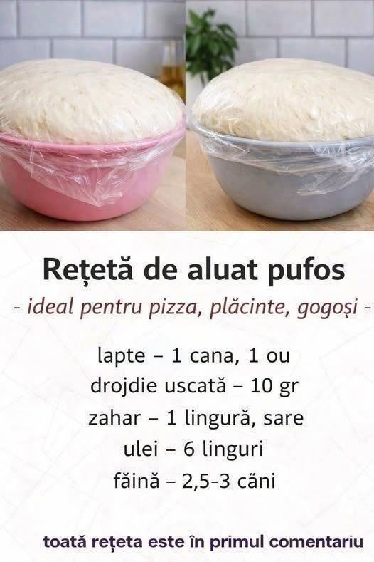 Fluffy dough, perfect for pies, pizza or donuts – simple and quick to make.