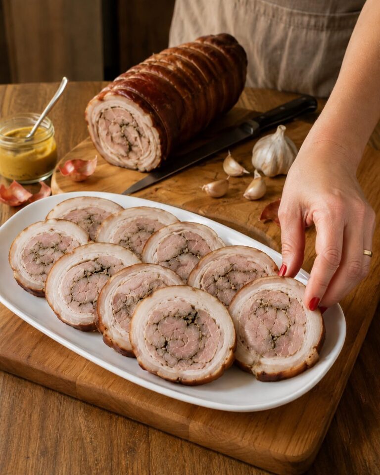 Jambon de casă din pulpă de porc 