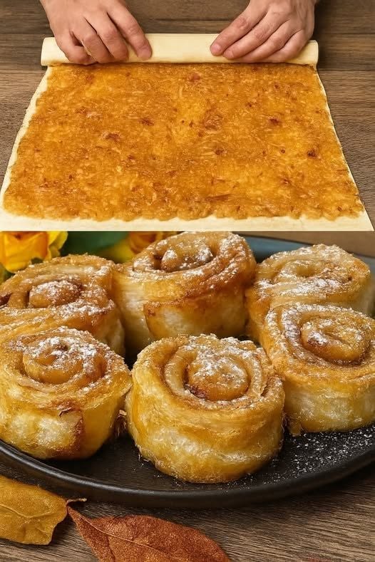 Dacă îți dorești un desert rapid și delicios, ai ajuns la locul potrivit! Această rețetă simplă de rondele de mere cu aluat foietaj te va cuceri instantaneu.