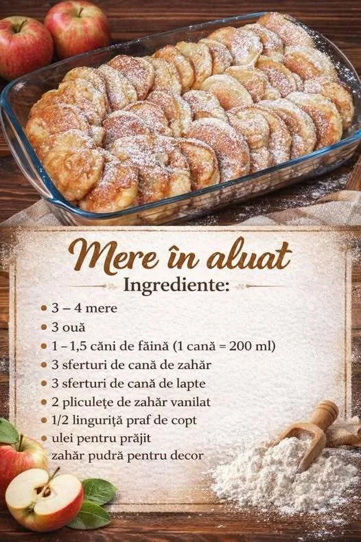 Mere in aluat – Delicioase, gustoase si foarte usor de preparat