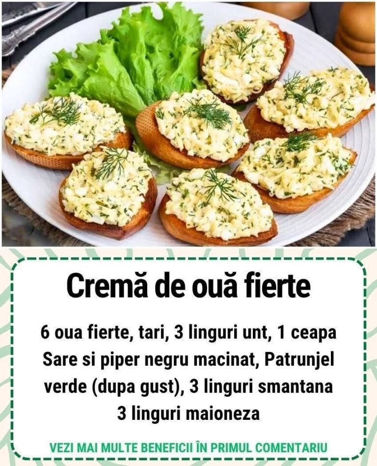 Cremă de ouă fierte cu smântână – o rețetă rapidă și delicioasă, iubită de toate gospodinele