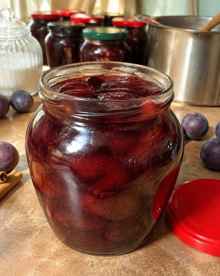 Dulceață de prune fără sâmburi, de pus la borcan Se face repede