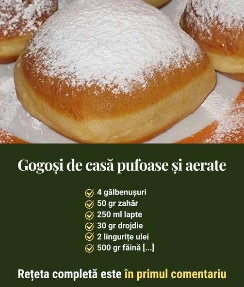 Gogoșile sunt un desert iubit de toată lumea, iar rețeta de față promite să aducă un strop de bucurie în fiecare gospodărie. 