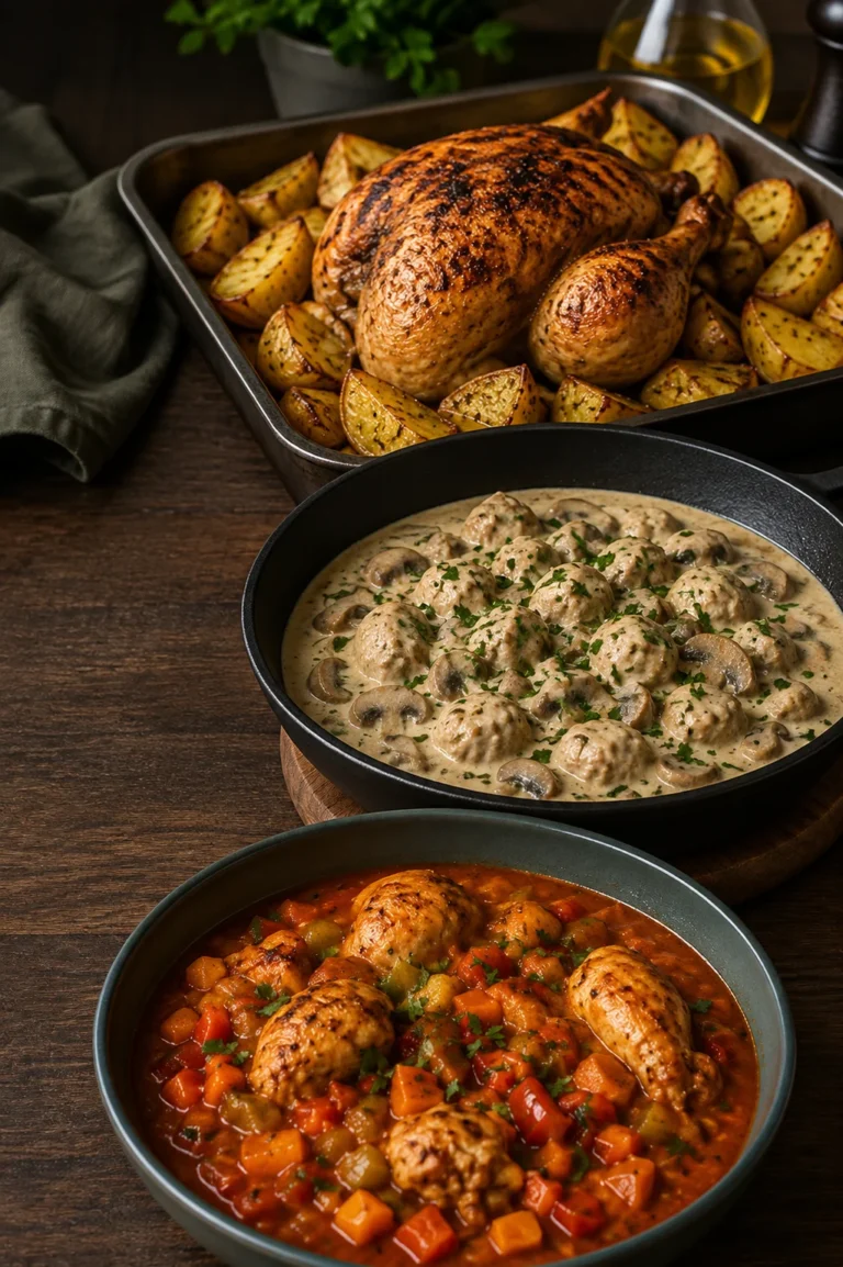 3 Rețete delicioase cu pui – perfecte pentru masa de familie! 