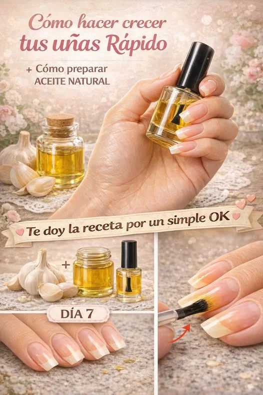 El Remedio Casero que Miles de Mujeres Mayores de 50 Están Usando para Tener Manicura Natural de Revista!