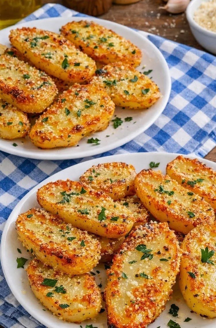 Rețetă perfectă pentru cartofi crocanți cu usturoi, de îți lingi degetele! REȚETA COMPLETĂ este în