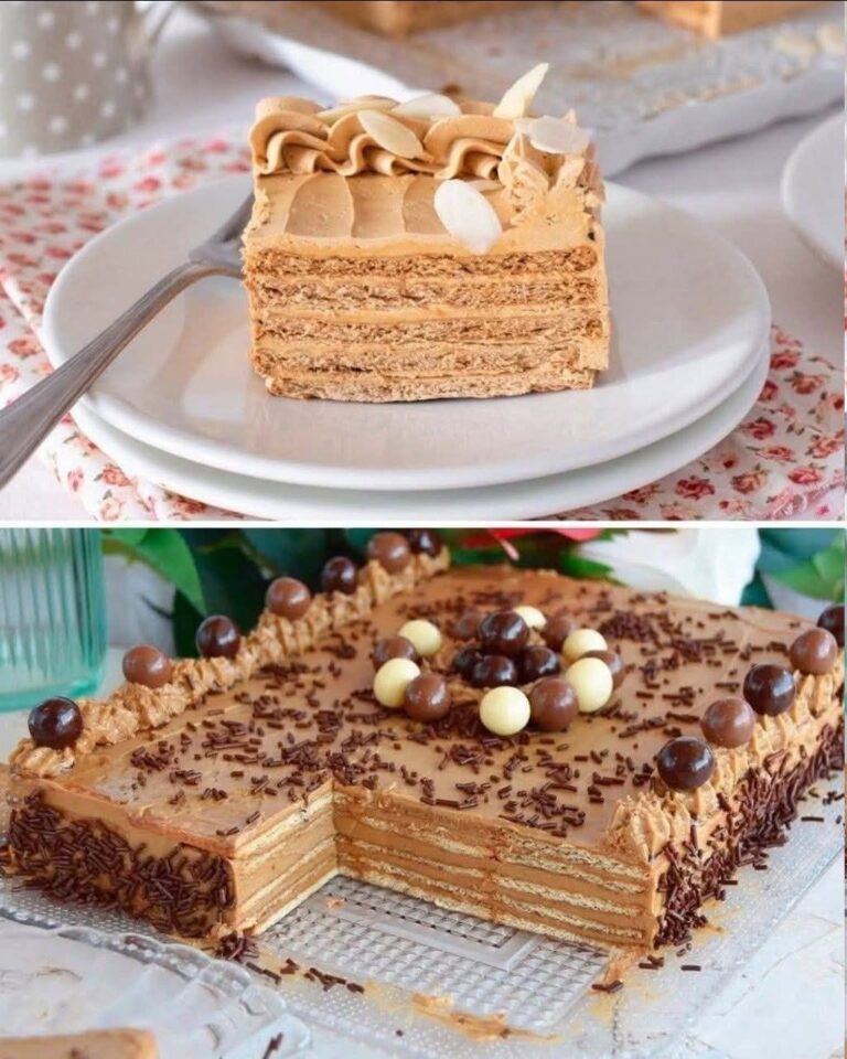 Împărtășesc cu voi această rețetă delicioasă de prăjitură rece cu mocha în schimbul unui simplu mulțumesc.