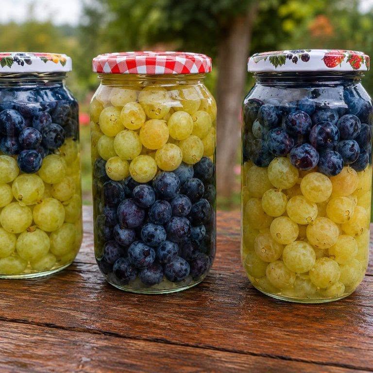 Cum să păstrezi strugurii într-un borcan pentru iarnă? Rețeta după care toată lumea este înnebunită!