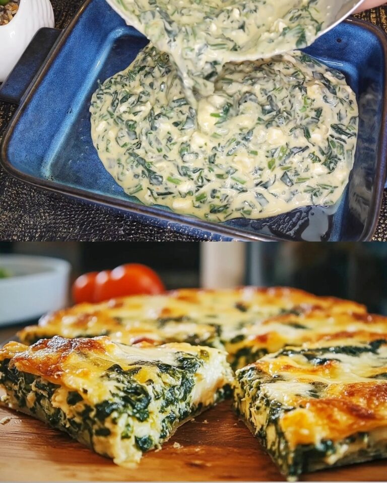 Plăcintă cu spanac și feta – rețetă simplă, rapidă și incredibil de gustoasă