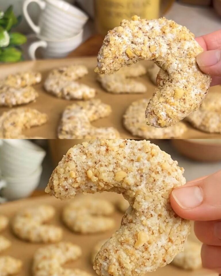 Biscuiți fără gluten din doar 3 ingrediente – peste 40 de bucăți, fără făină, se păstrează 15 zile la temperatura camerei