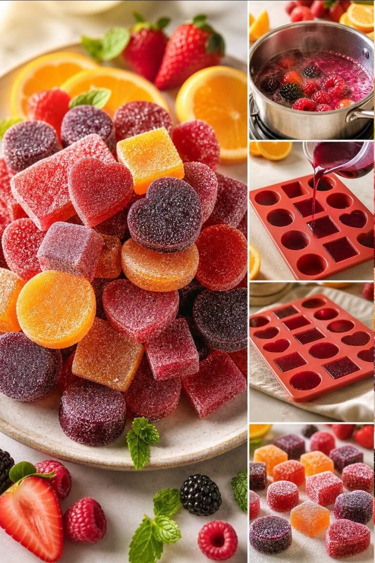 Jeleuri de casă din suc de fructe