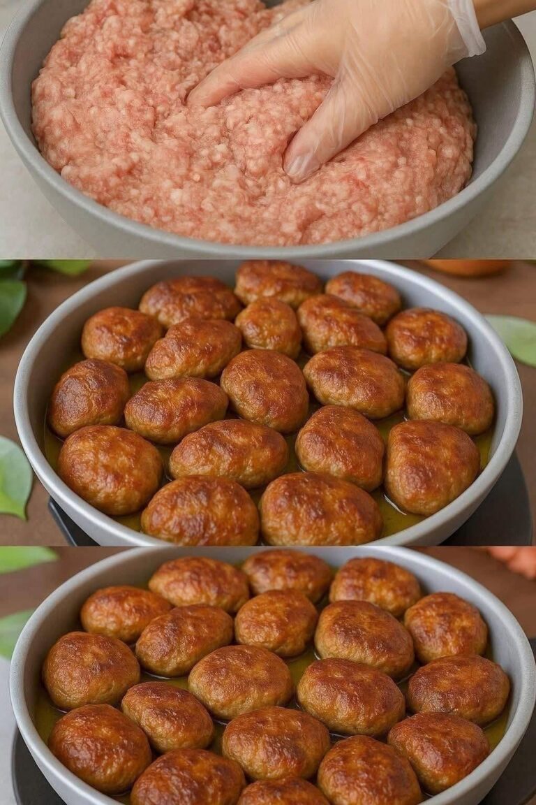 Dați o medalie celui care a inventat această rețetă. Chifteluțe suculente cu umplutură care se topește în gură.